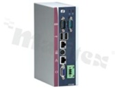 Bezwentylatorowy komputer przemysłowy;CE; AMD LX800 500 MHz; RAM+1GB; 2xCOM; 2xUSB; 2xLAN; VGA;CompactFlash; PS/2; temp. pracy od 0+50C; zasilanie 24V