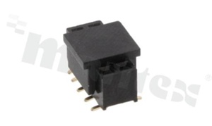 Listwa stykowa do PCB; w rastrze 2.00mm; 2x5 styków; montaż: SMD; żeńska; prosta; dwurzędowe; H=4.3mm