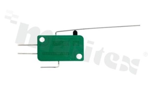 Micro switch with lever; SPDT; terminals; 16A