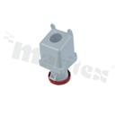 4125RS6W; Gniazdo zasilające AC 3-fazowe; 100A; 5pin; 415V; IP69k; seria Tough&Safe