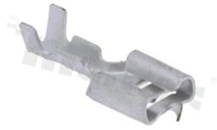 Konektor płaski; żeński; 6.3mm; 0.8mm; na przewód: 0.5-1.5mm2; mosiężny; nieizolowany