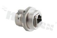 Socket Conec 17-101754 RJ45; panel socket; bayonet assembly system; IP67; 1;2A