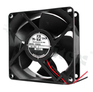 Fan; DC; 12V; 80x80x32mm; 60CFM; 4750RPM; 45.2dBA.