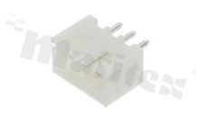 Header for PCB; pitch 2.50mm; 3-contacts; THT; male; top entry; 250V/3A