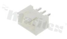 Header for PCB; pitch 2.50mm; 3-contacts; THT; male; top entry; 250V/3A