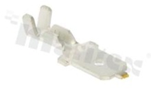 Flat connector; male; 6.3mm; 0.8mm; for wire AWG18-16(0.5-1.5mm2 wire); brass; unisolated