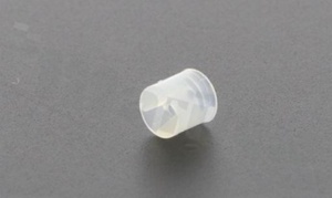 Podstawka pod diodę LED; średnica LED 3.0mm; wysokość A=4.0mm; bezbarwna