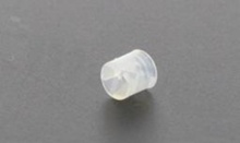 Podstawka pod diodę LED; średnica LED 3.0mm; wysokość A=4.0mm; bezbarwna