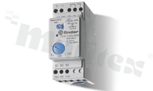 Przekaźnik nadzorczy; kontrola poziomu cieczy przewodzacych; 16A; napięcie zasilania 240 VAC; opóźnienie działania 0.5-7 sek.