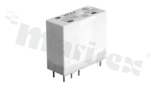 Electromagnetic relay; contact rating current 6A; coil voltage 12VDC; SPST-NO+SPST-NC (1NO+1NC); 6A/30VDC; 6A/250VAC