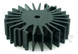 Radiator; obudowa; średnica: 110x40.8mm; aluminium; RoHS.