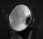 Reflektor do diod LED COB; kąt rozsyłu: 39 do 43 stopni FWHM; ilość diod: 1; rozmiar: okrąg 70mm; wysokość: 41.9mm; rodzaj materiału: PC; sposób mocowania: gniazdo