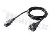 Kabel zasilający; C13; 1.5M; EU