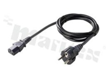 Kabel zasilający; C13; 1.5M; EU