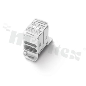 Złączka na szyne Din;blok rozdzielczy;jednobiegunowy; 3x16mm2/ 4x6mm2; 1000 VAC/1500 VDC; 80A