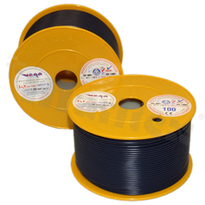 Przewód pojedynczy LGY/H05V-K; z wielodrutową miedzianą żyłą; granatowy; przekrój 1.50mm2; AWG 16; 500V; -40+105 st.C; 100m.