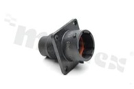 Standard Connector circular; RCP SQ FL 4 pins; SZ 12 PIN SEAL