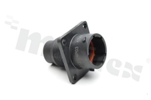 Standard Connector circular; RCP SQ FL 4 pins; SZ 12 PIN SEAL