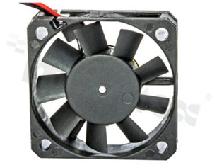 Fan; DC; 12VDC; 40x40x10mm; 0.19m3/min; 39.5dBa.