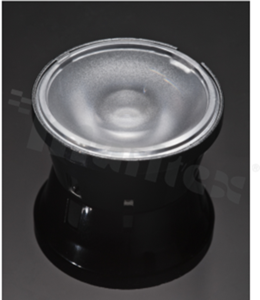 Holder do diod LED; ilość diod: 1; rozmiar: okrąg 34.2mm; wysokość: 16.2mm; rodzaj materiału: PC; sposób mocowania: śruby