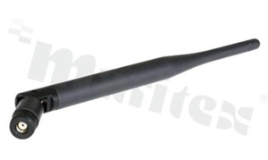 Antenna; stick swivel; ISM; 868MHz; linear; omni-directional; RP-SMA; connector mount; fi13x198mm; black
