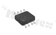 Transistor: N-MOSFET; unipolar; 80V; 60A; 0.007ohm; 60W; -55+150 deg.C; SMD; PPAK3X3