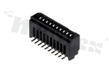 Non- ZIF connector for FFC/FPC; pitch 1.00mm; 10-contacts; SMD; top entry