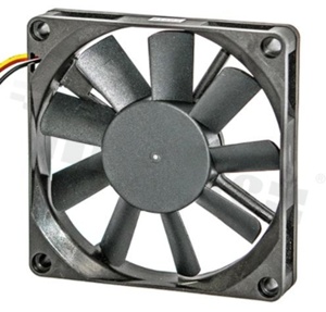 Wentylator; DC; 12.0VDC; 80x80x15mm; 0.91m3/min; 31.0dB.