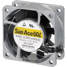 Fan; long-life; DC; 48VDC; 60x60x25mm; 0.53m3/min; 24.0dB.