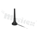 Antenna; stick straight; ISM; 433-470MHz; 3.0dBi; VSWR<3.4; linear; omni-directional; RG174; 1m; SMA; magnetic/adhesive; fi30x82.2mm