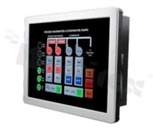 Fanless Panel PC 15"; Intel Atom D525 Dual-Core 1.8GHz; 2COM; 2 LAN; 4 USB; 1 PCI