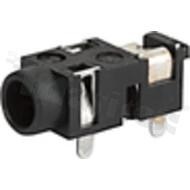 Audio-video connectors; 500 mA; Nickel; Through Hole; Solder