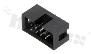 Złącze do PCB; w rastrze 2.54mm; 8-stykowe; montaż: THT; męskie; proste