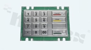 Metalowa klawiatura numeryczna; IP65; 16 klawiszy; USB; temperatura pracy -10+60 st.C; wymiary 160 x 102 mm