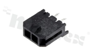 Złącze Kablowe do PCB; w rastrze 3.00mm; 2-stykowe; montaż THT; męskie; pionowe; 250V/5A