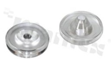 Lens for LED high power; angle: 30 degrees ; Number of LEDs: 1; Dimensions: round 37.4mm; Height: 13.9mm; material: PMMA; PC; Fastening: glue