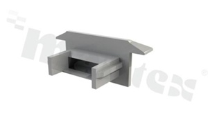 Endcap for aluminium profile nProfile2 Low Wing.