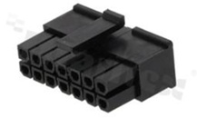 Korpus złącza kablowego; w rastrze 3.00mm; 14-stykowego [2x7]; żeńskie; dwurzędowe; na przewód AWG#20-24; 250V/5A