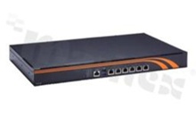 1U Rackmount Network Appliance Platform with Intel Celeron  Processor N3160 up to 2.24 GHz and 6 LANs