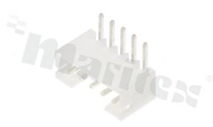Złącze Kablowe do PCB; w rastrze 2.00mm; 5-stykowe; montaż THT; męskie; poziome; 100V/2A