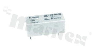 Przekaźnik elektromagnetyczny; prąd znamionowy 8A; napięcie cewki 24VDC; pojedynczy styk zwierny (1A); moc cewki: 220mW; 8A/250VAC