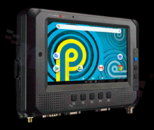 Ultra Rugged computer for vehicle mounting; 7 "WSVGA 1024x600; 500nitów; IP65; operating temperature -20+60st.C; Snapdragon 660 Octa-Core 1.9GHz; RAM 3GB LPDDR4; eMMC 32GB SSD; Android 9.0; LTE ; WiFi; Bluetooth; USB 3.1; 2xUSB 2.0; RS-232
