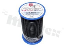 Przewód pojedynczy LGY/H05V-K; z wielodrutową miedzianą żyłą; czarny; przekrój 2.50mm2; AWG 14; 500V; -40+105 st.C; 10m.