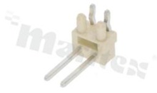 LED male plug; SMD; Number of contacts: 2; load capacity 1A; voltage 100V; cooperate with CLEDA01702