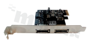 Karta RAID na PCIE x1, 2x SATA 