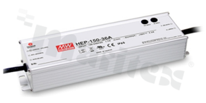 Power supply; 151.2W; 24V; 6.3A; 85-264VAC; 120-370VDC; IP65