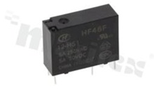 Electromagnetic relay; contact rating current 5A; coil voltage 12VDC; make contact (1A); 5A/30VDC; 5A/250VAC