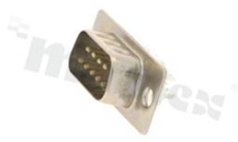 Male D-Sub Connector; 9 pins