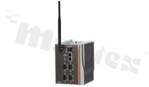 Robust Din-rail Fanless Embedded System; Intel Atom  Z510PT/ Z520PT; 4 IsolatedCOM; 2LAN; SATA SSD; Audio;  RTC; operating temperature -40+70C