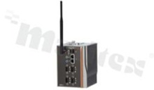 Bezwentylatorowy komputer przemysłowy+montażu na szynie DIN; procesor Intel Atom Z510PT/ Z520PT; 4 izol. portyCOM; 2 izol. porty LAN; VGA; 2 x USB; mPCIe; temp. pracy od -40+70C; zas. 12-48 V;WYCOFANY Z PRODUKCJI